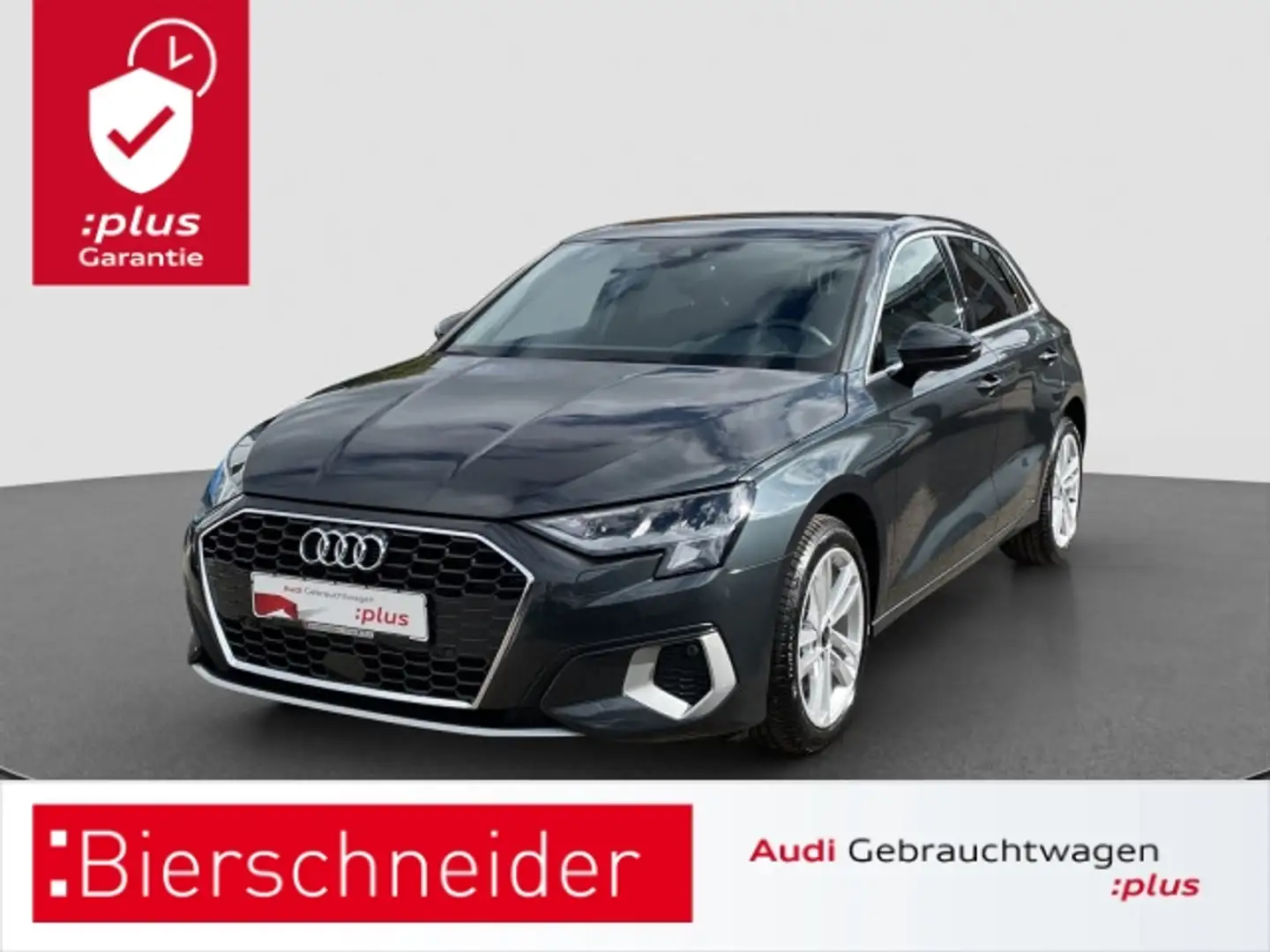 Audi A3 Sportback 30 TFSI advanced NAVI 17 ZOLL DAB CONNEC Grau - 1