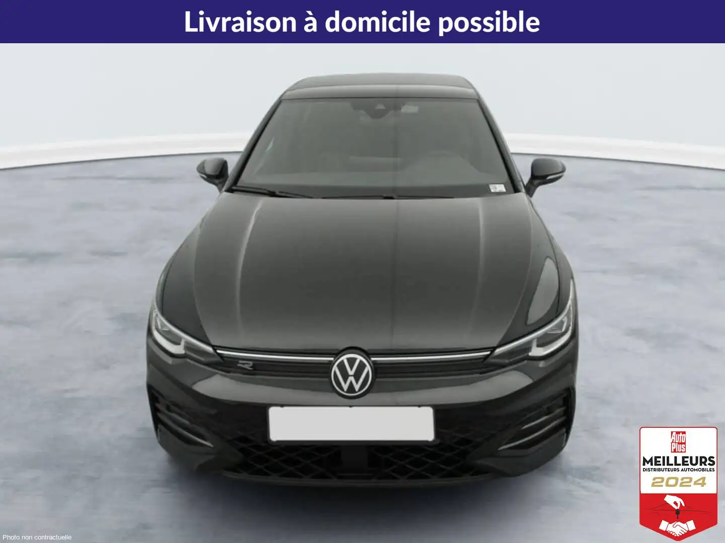 Volkswagen Golf 8 NOUVELLE 2.0 TDI 150 DSG7 R-LINE Noir - 2