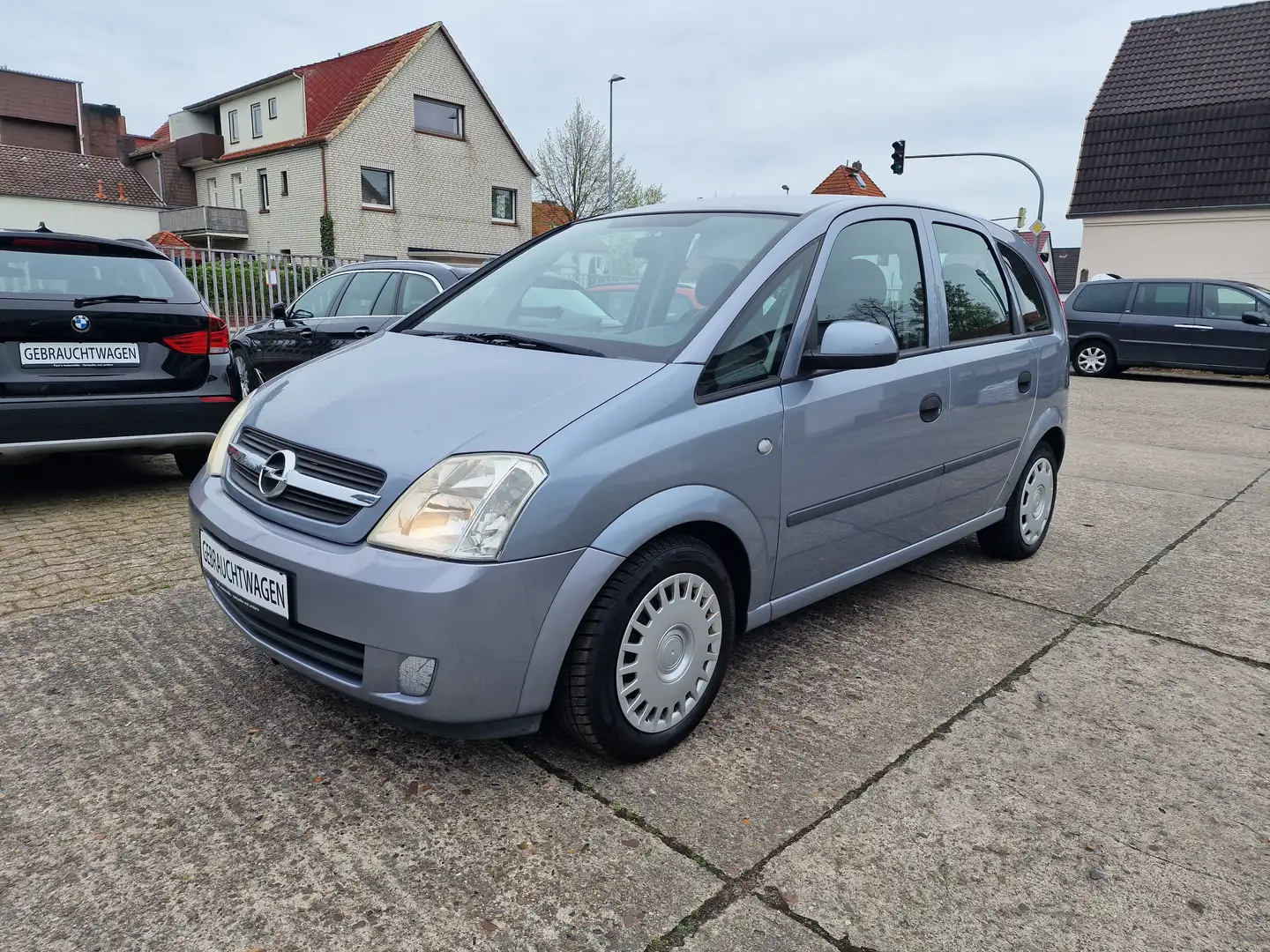 Opel Meriva 1.6 1.6 *TÜV-01.2027*Service-Neu*2Din-Radio* Gris - 1