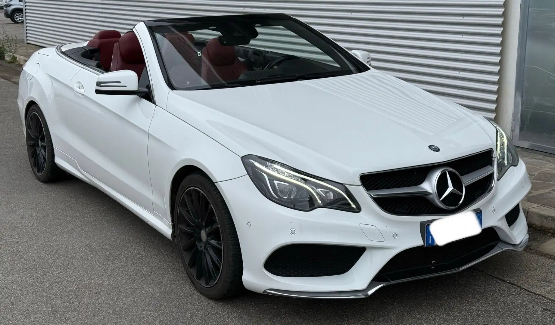 Mercedes-Benz E 220 E 220 CDI Cabrio Premium Bianco - 1