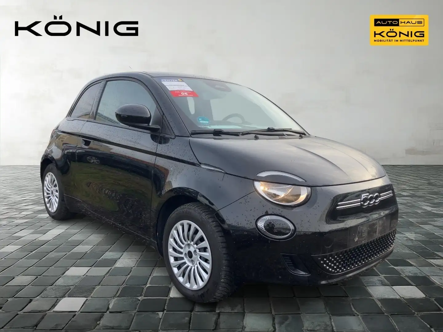 Fiat 500e MY23 Elektro Klimaautomatik Schwarz - 2