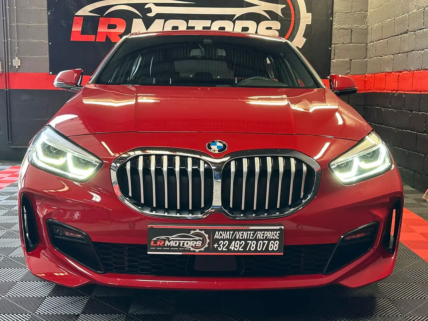 BMW 118 118iA M PACK full Rojo - 2