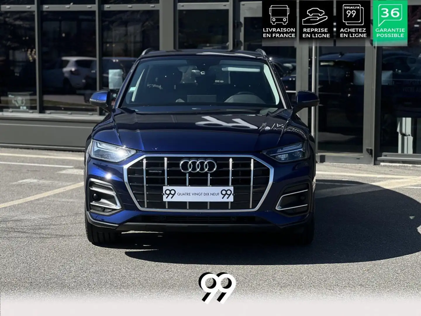 Audi Q5 AU Quattro 50 TFSIe LIVRAISON REPRISE LOA Bleu - 2