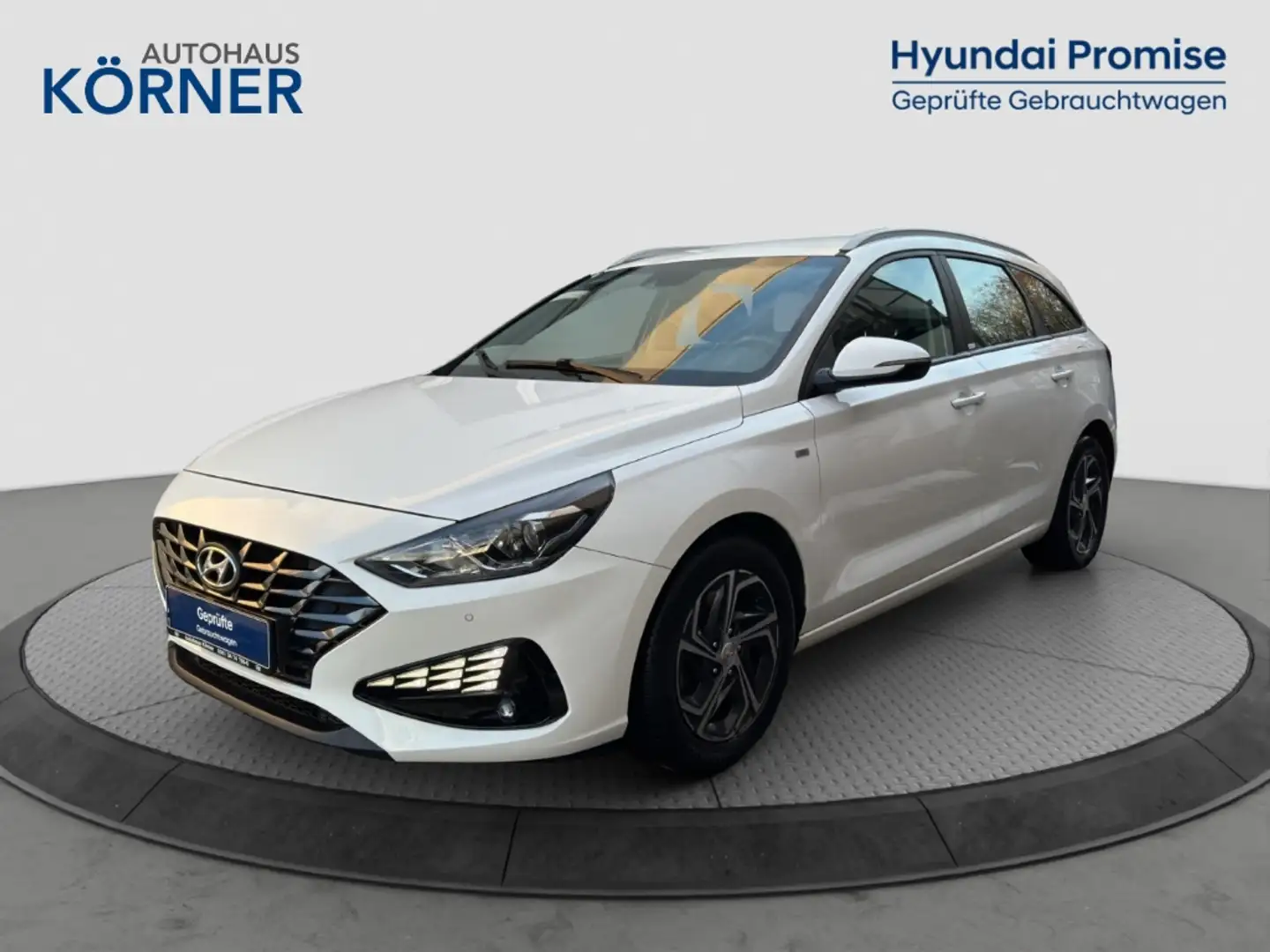 Hyundai i30 Trend 1.5 T-GDi (+48V) *SITZHZG*NAVI*CAM*LENKRADHZ White - 2
