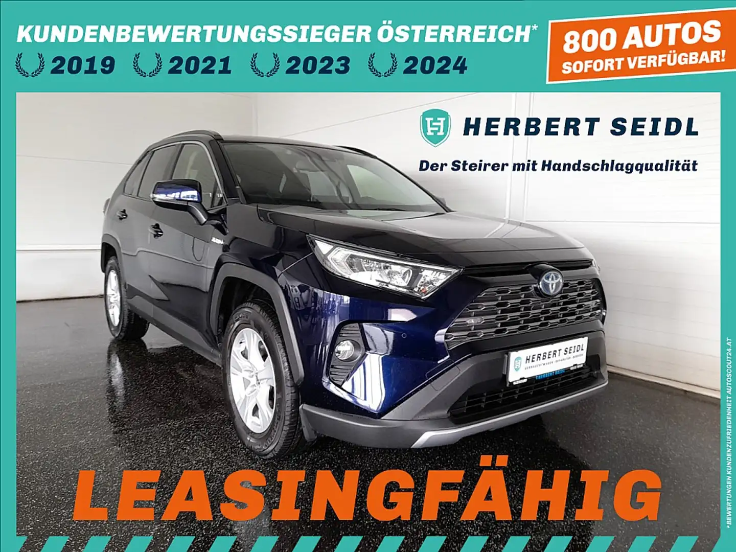 Toyota RAV 4 RAV4 Dynamic 2,5 Hybrid 4x4 Aut. *VOLL LED / NA... Blau - 1