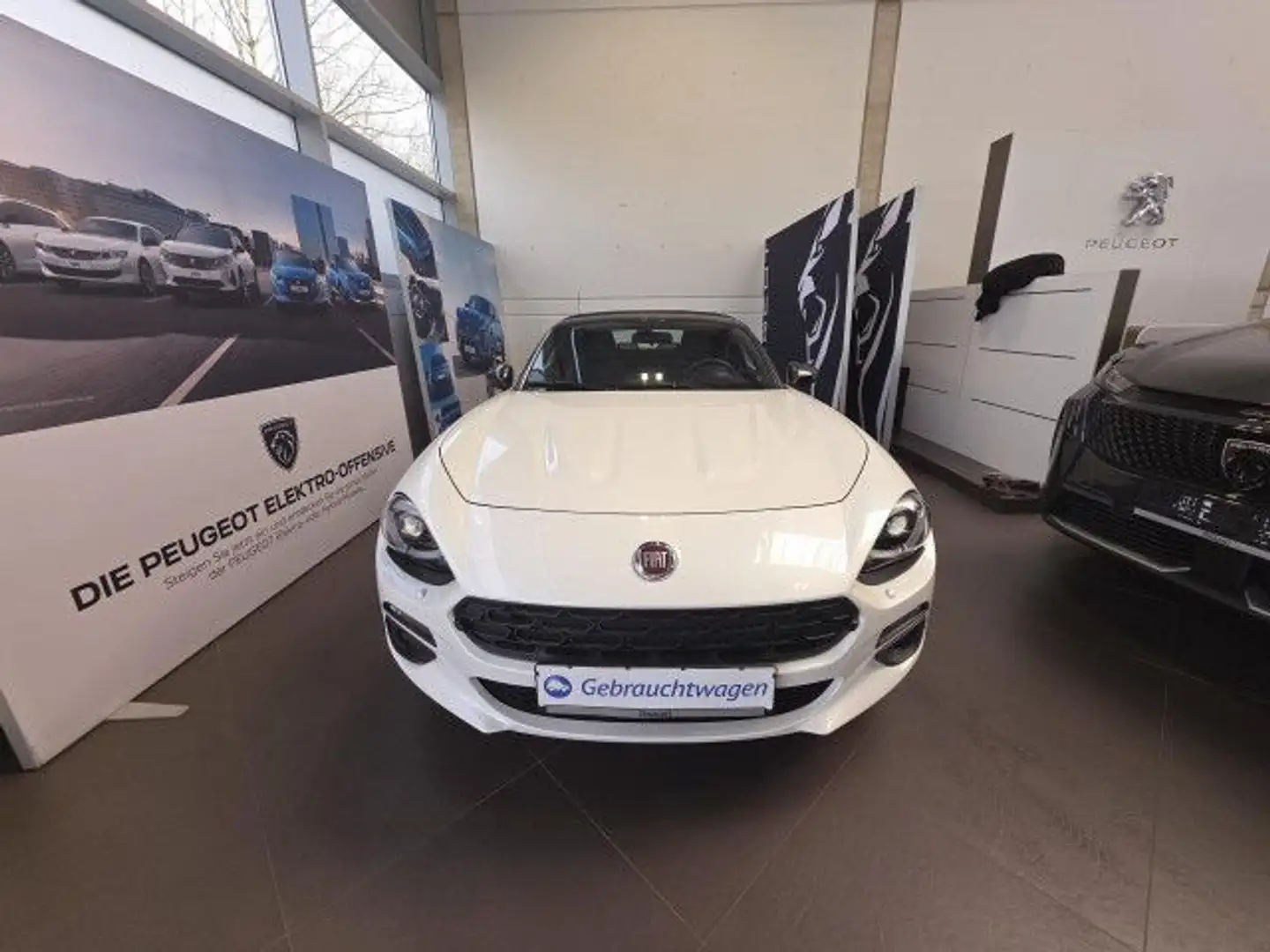 Fiat 124 Spider 1.4 MultiAir Turbo Lusso / Navi / SHZ Blanco - 2