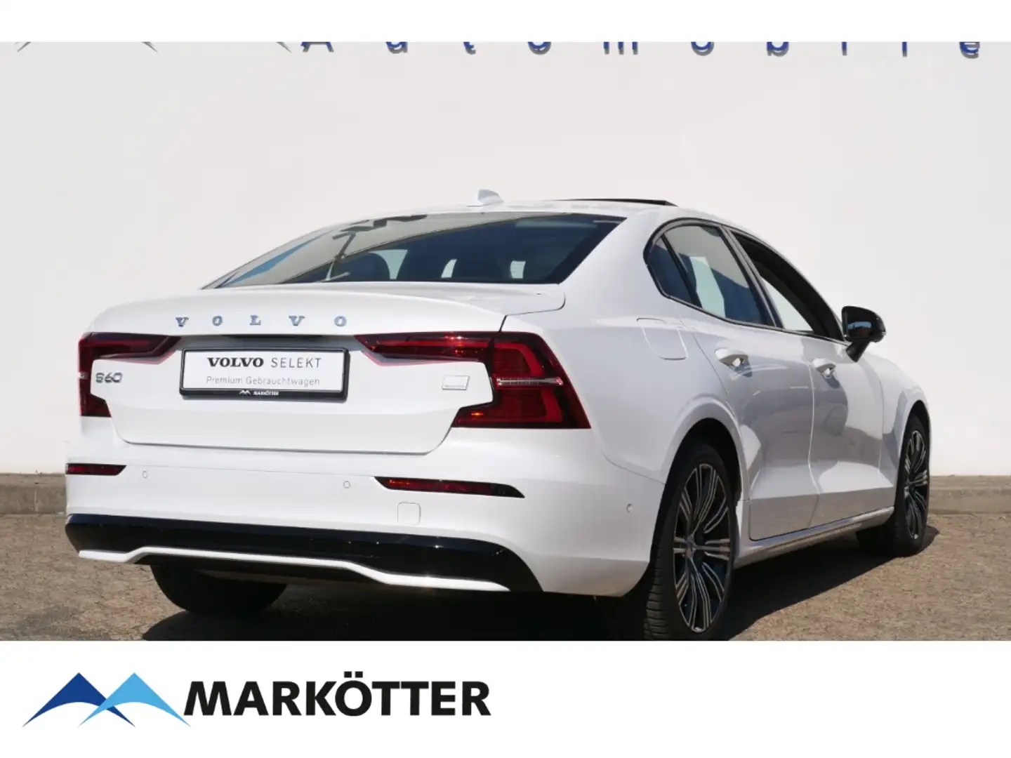 Volvo S60 T8 Recharge AWD Ultimate Dark STHZ/PANO/HUD Weiß - 2
