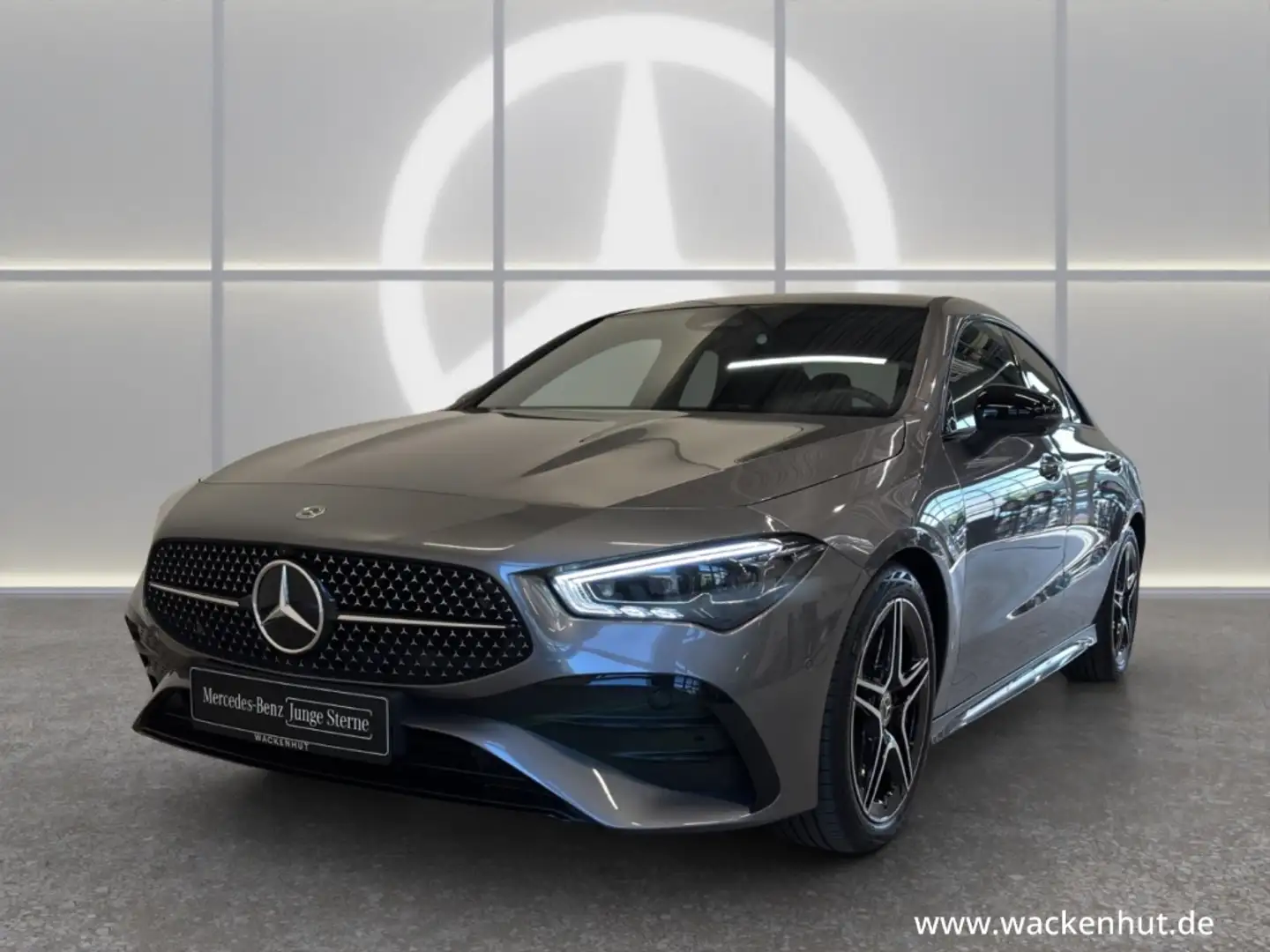 Mercedes-Benz CLA 220 4M EDITION AMG LINE NIGHT+PANO+DIST+360° Gris - 2
