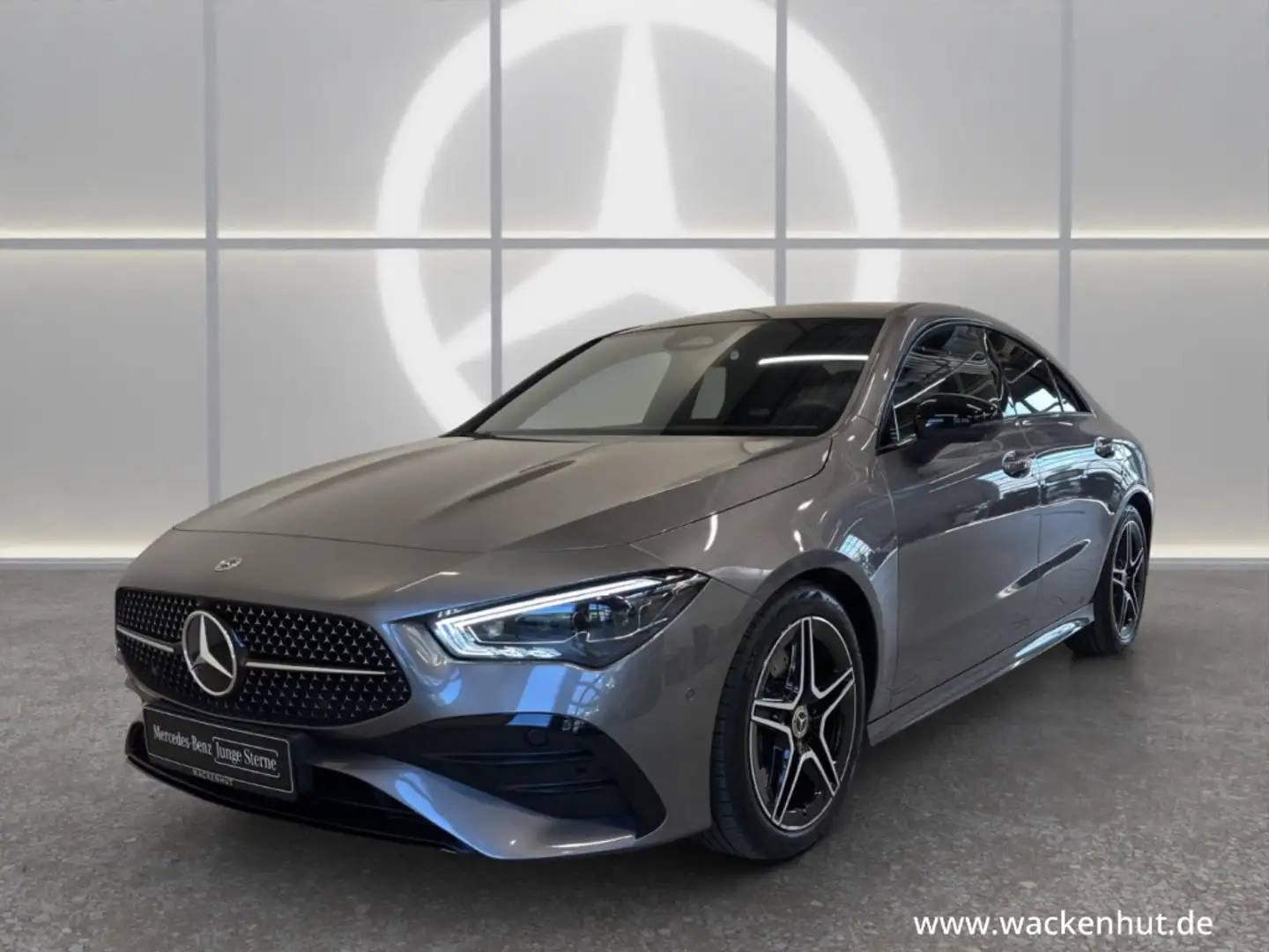 Mercedes-Benz CLA 220 4M EDITION AMG LINE NIGHT+PANO+DIST+360° Gris - 1