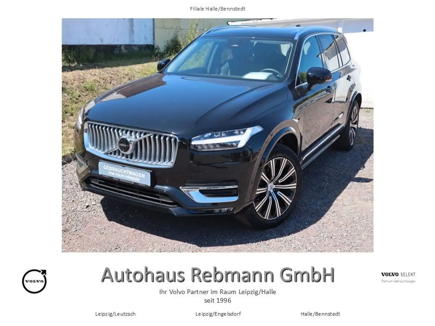 Volvo XC90 B5 Plus Bright AWD*Standh*360°*SD* Noir - 1