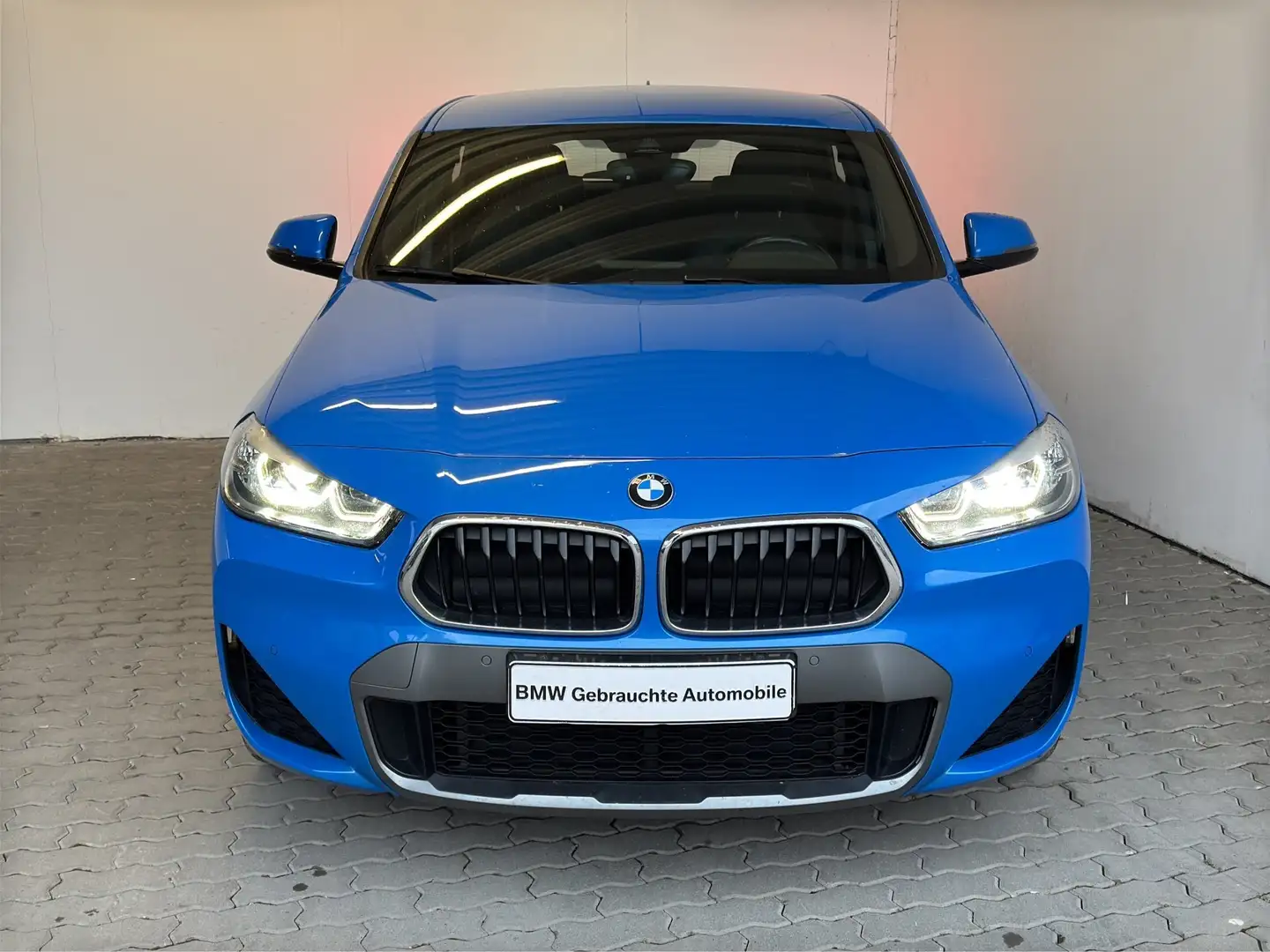 BMW X2 xDrive25dA M Sport X Navi.LED.DriveAss.RFK.SH Blau - 1
