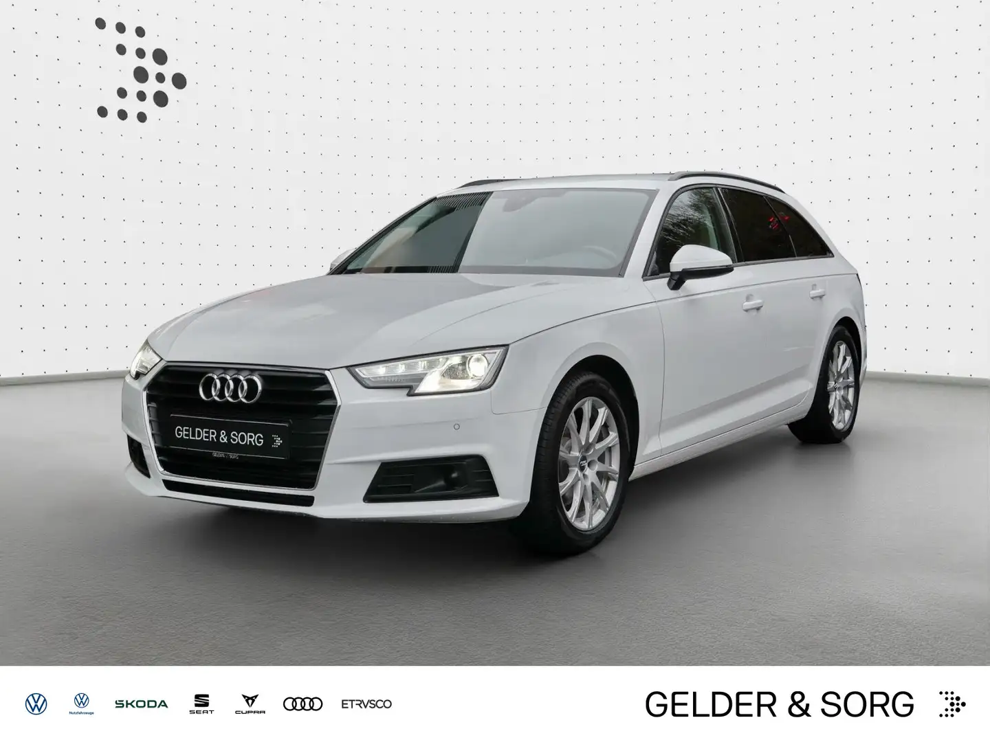 Audi A4 40 TFSI S-tr. *Xenon*AHK*Navi*Tour*EPH* Weiß - 1