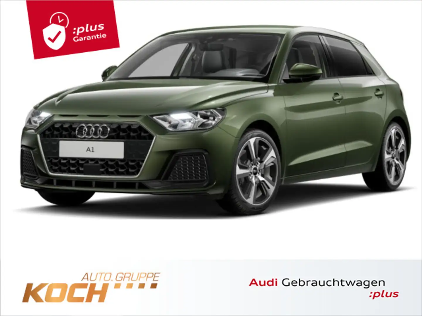 Audi A1 Sportback 25 TFSI S-Tronic Advanced, Sportsit Grün - 1