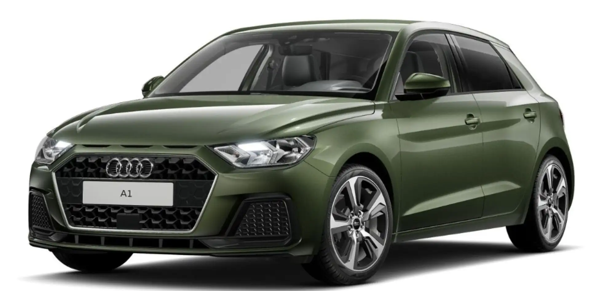 Audi A1 Sportback 25 TFSI S-Tronic Advanced, Sportsit Grün - 2