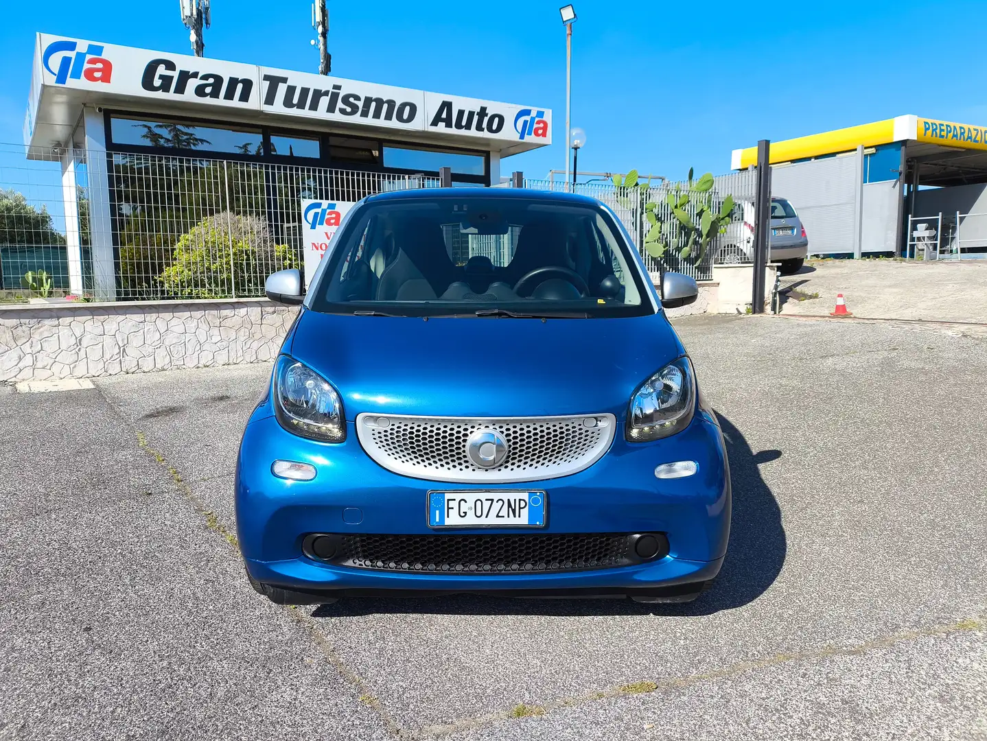 smart forTwo 1.0 Passion 71cv twinamic PREZZO REALE!! Blau - 2