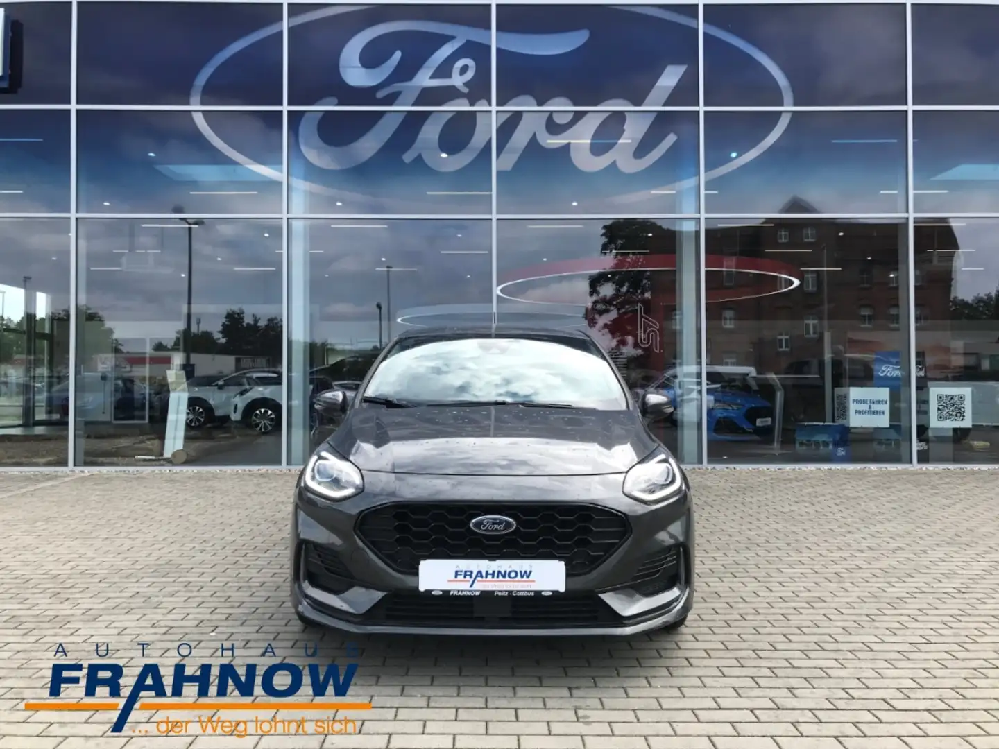 Ford Fiesta 1.0 EcoBoost MHEV ST-Line X LED NAVI B&O Keyless A Grau - 2