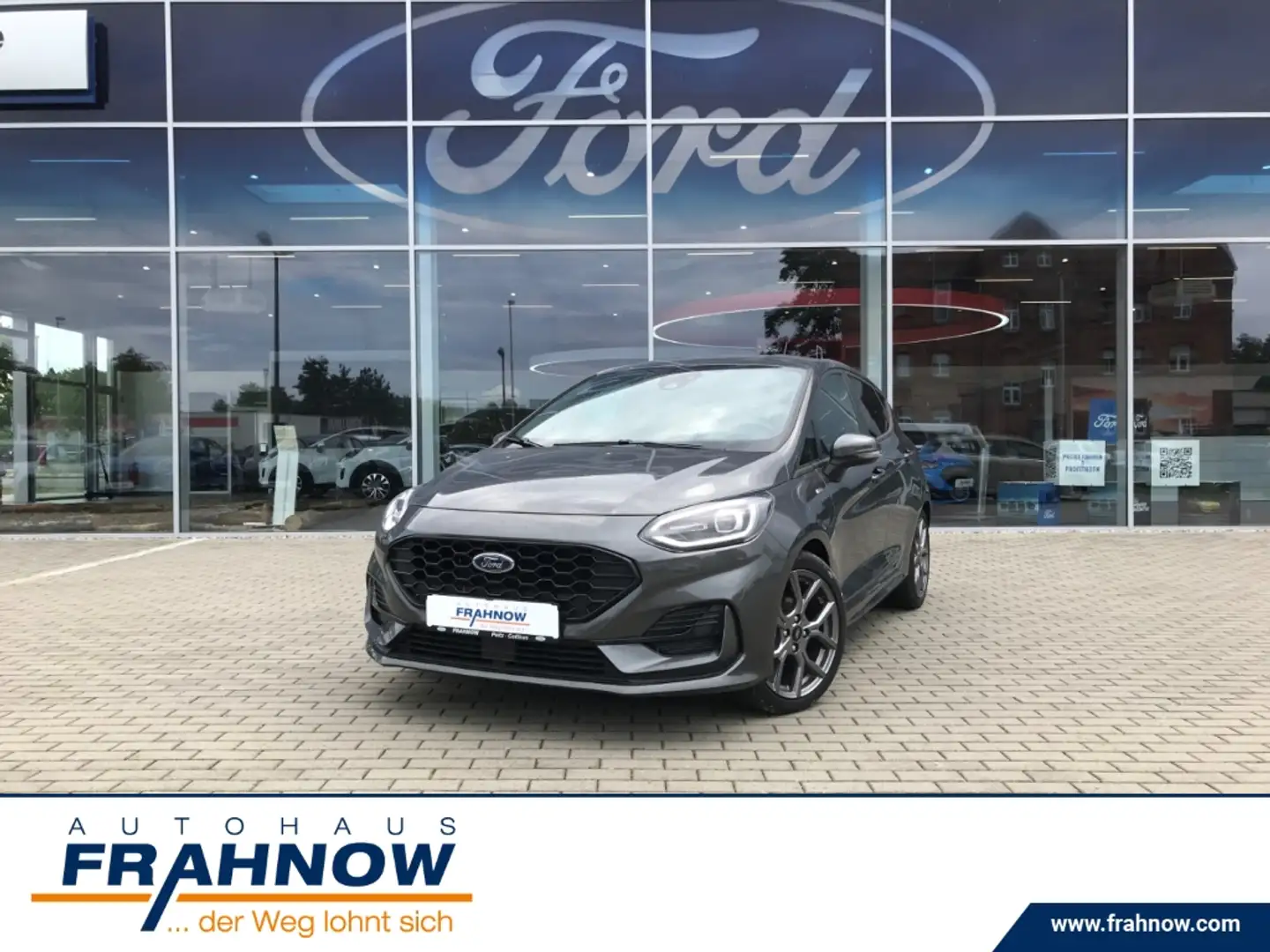 Ford Fiesta 1.0 EcoBoost MHEV ST-Line X LED NAVI B&O Keyless A Grau - 1