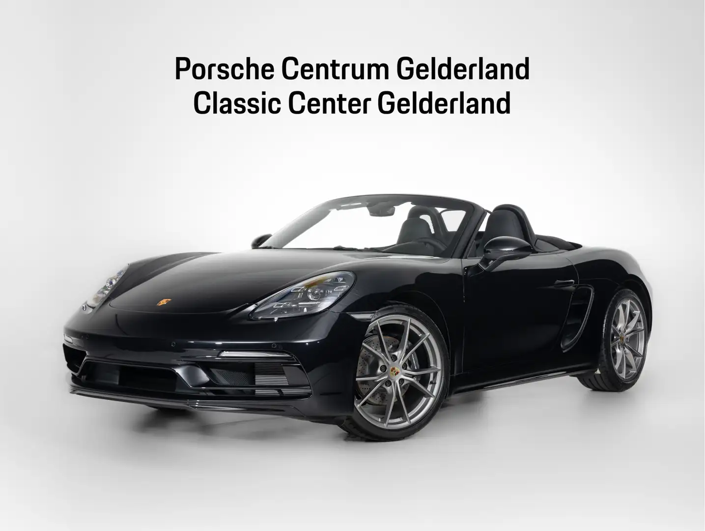Porsche 718 Boxster Zwart - 1