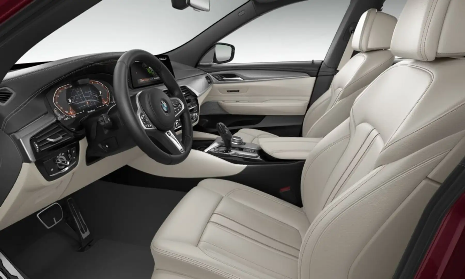 BMW 630 630xd Gran Turismo M Sport Laser Pano DAPro H&K! Rouge - 2