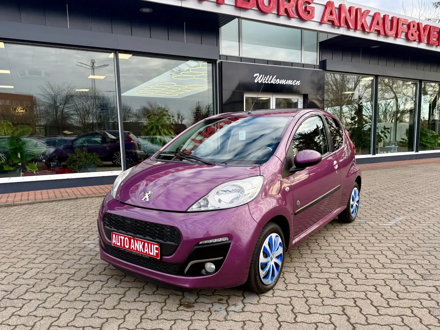 Peugeot 107 Envy Klima Allwetterreifen Violett - 2