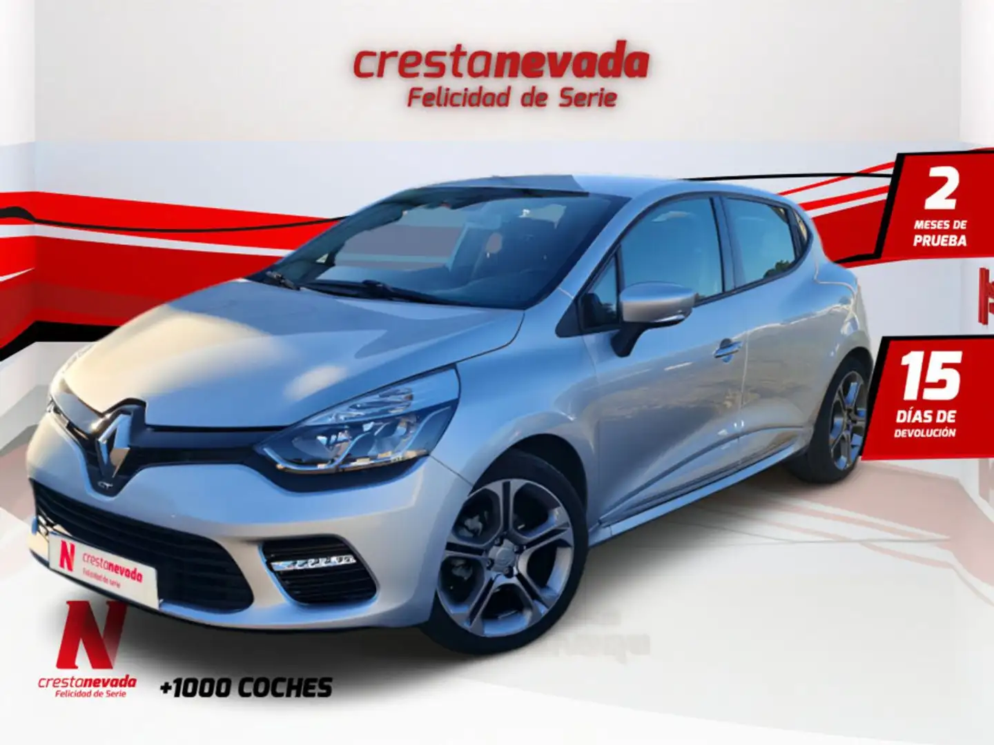 Renault Clio TCe eco2 GT EDC 120 Gris - 1