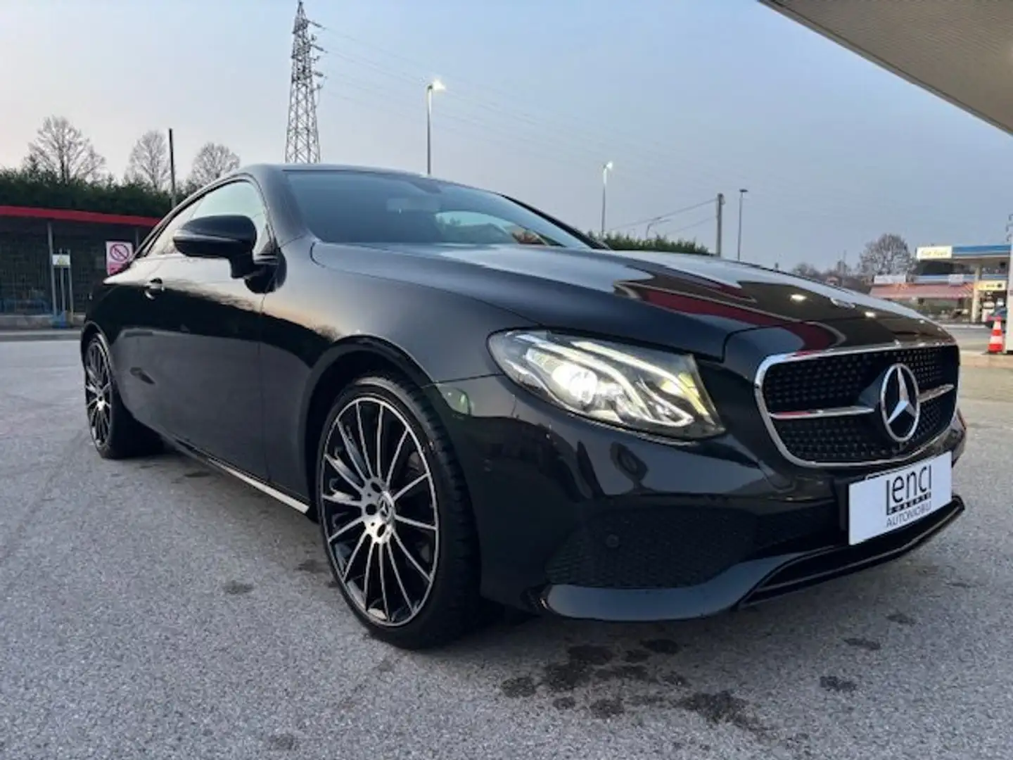 Mercedes-Benz E 220 E Coupe 220 d Premium auto Negro - 1