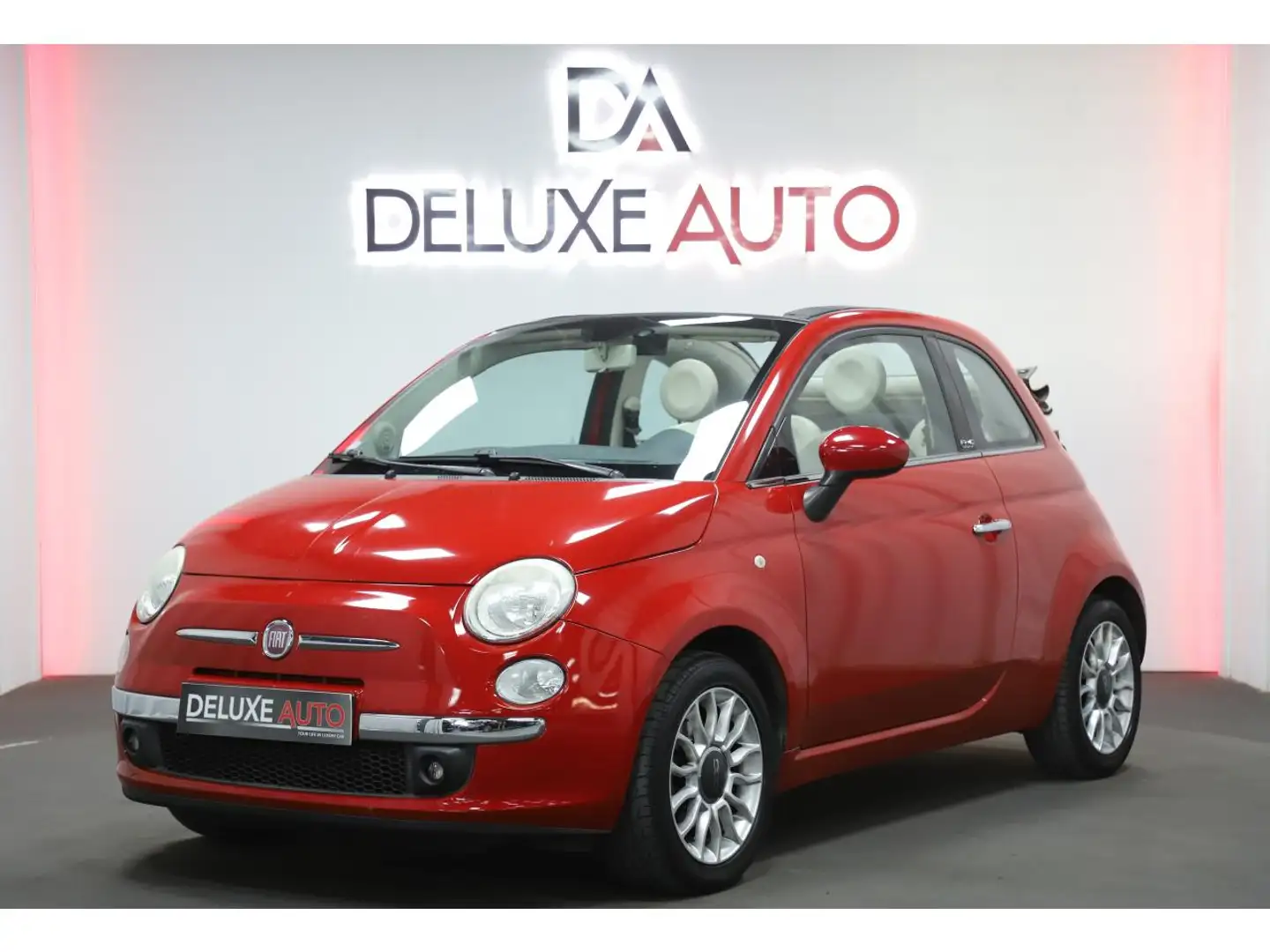 Fiat 500 1.4i 100 S\u0026S Lounge - BV Dualogic Rouge - 1