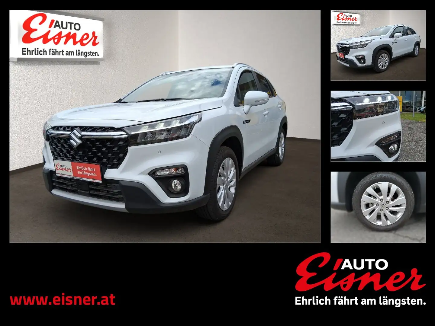 Suzuki S-Cross 1.4 HYBRID ALLGRIP Shine 2xKlima LED Weiß - 1