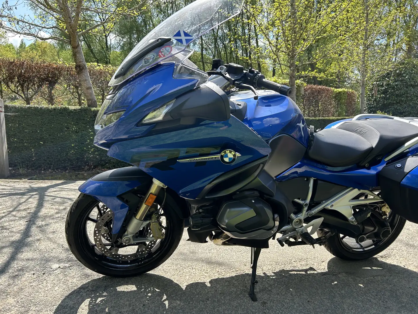 BMW R 1250 RT sport Modrá - 1