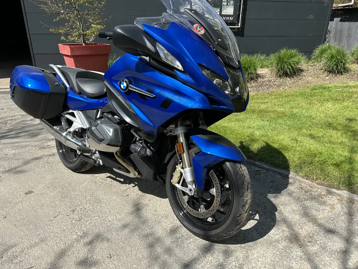 BMW R 1250 RT sport Modrá - 2