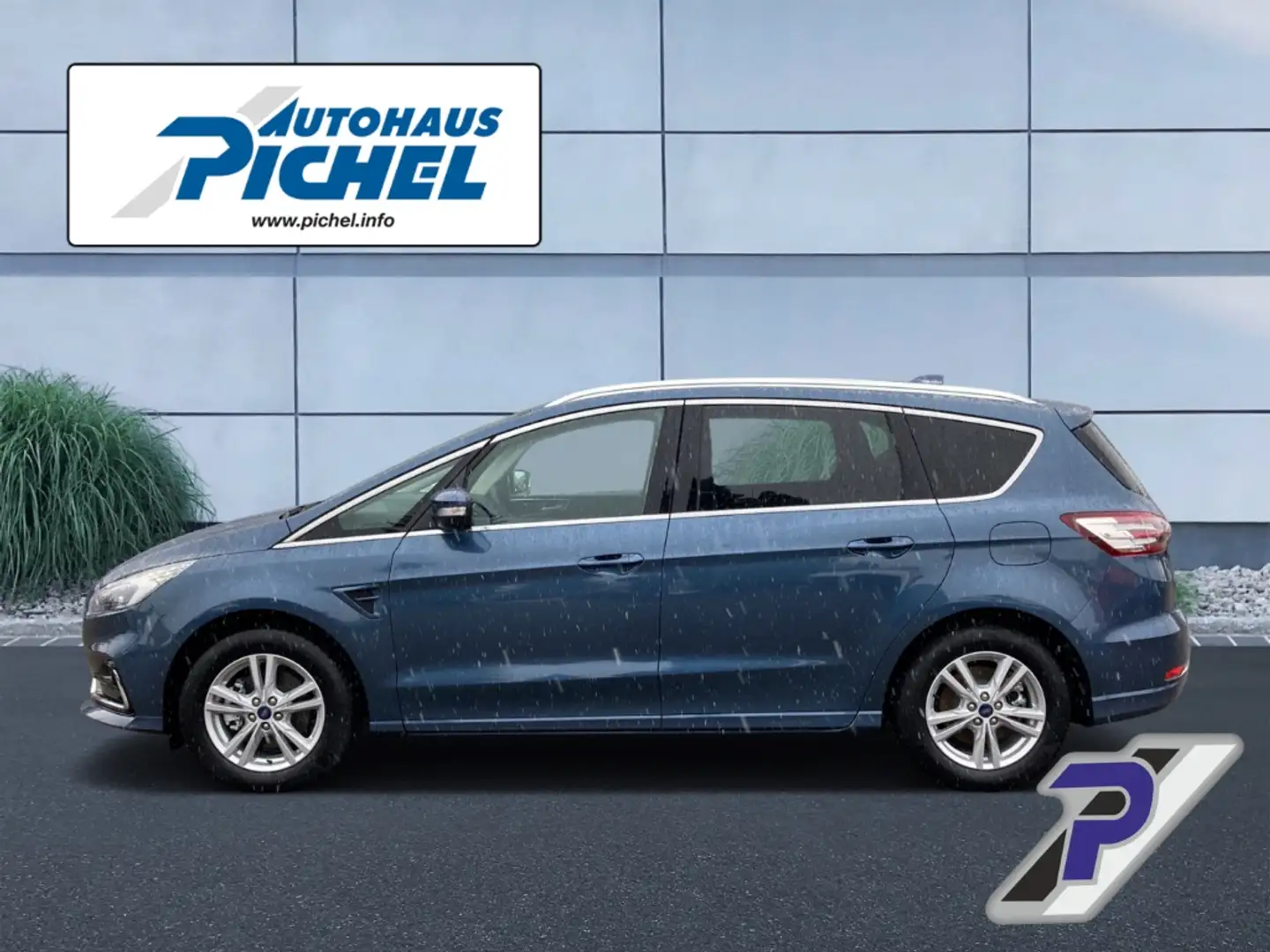 Ford S-Max Titanium FHEV DAB+RÜCKFAHRKAMERA+BERGANFAHRSSYSTEM Albastru - 2