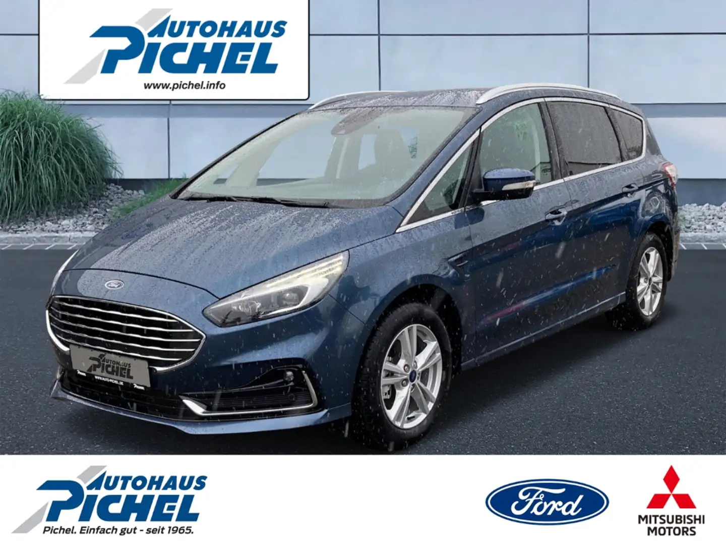 Ford S-Max Titanium FHEV DAB+RÜCKFAHRKAMERA+BERGANFAHRSSYSTEM Albastru - 1