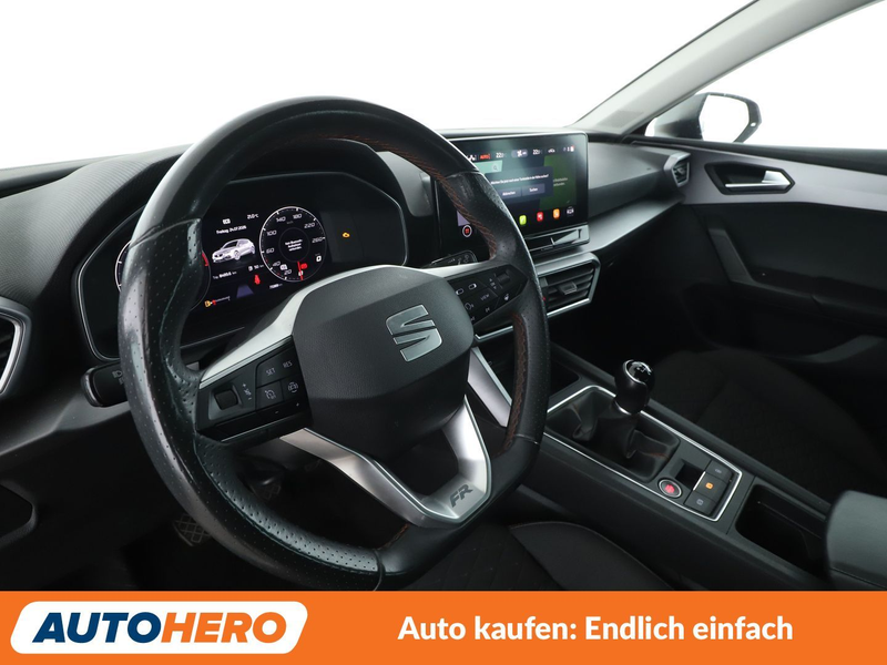 SEAT Leon 1.5 TSI ACT FR Aut.*NAV*LIMIT*CAM*PDC*SHZ*ALU* — photo 11