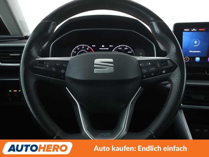 SEAT Leon 1.5 TSI ACT FR Aut.*NAV*LIMIT*CAM*PDC*SHZ*ALU* — photo 19