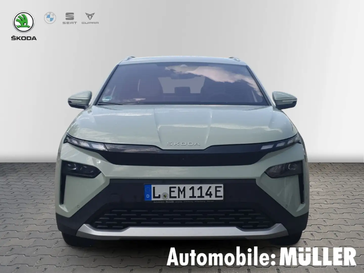 Skoda Elroq *Ab Mai Verfügbar* 85 Lodge Alpha 82 kWh Batterie Grün - 2