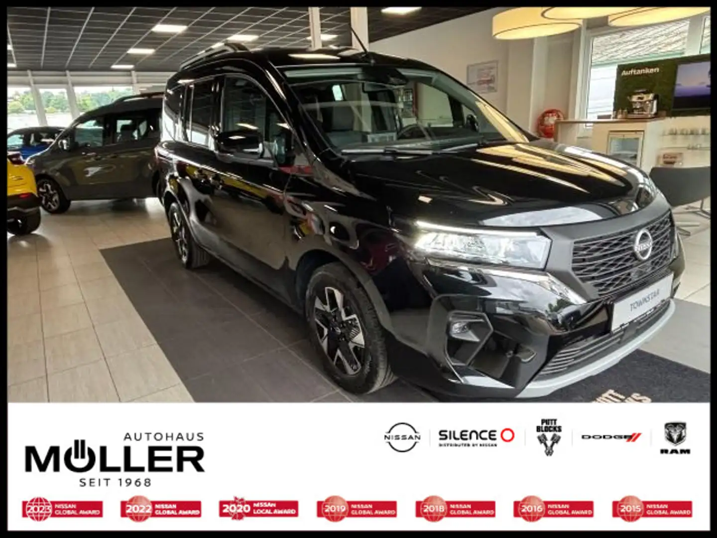 Nissan Townstar Kombi 130PS DCT L1 Tekna Navi Kamera SH Noir - 1