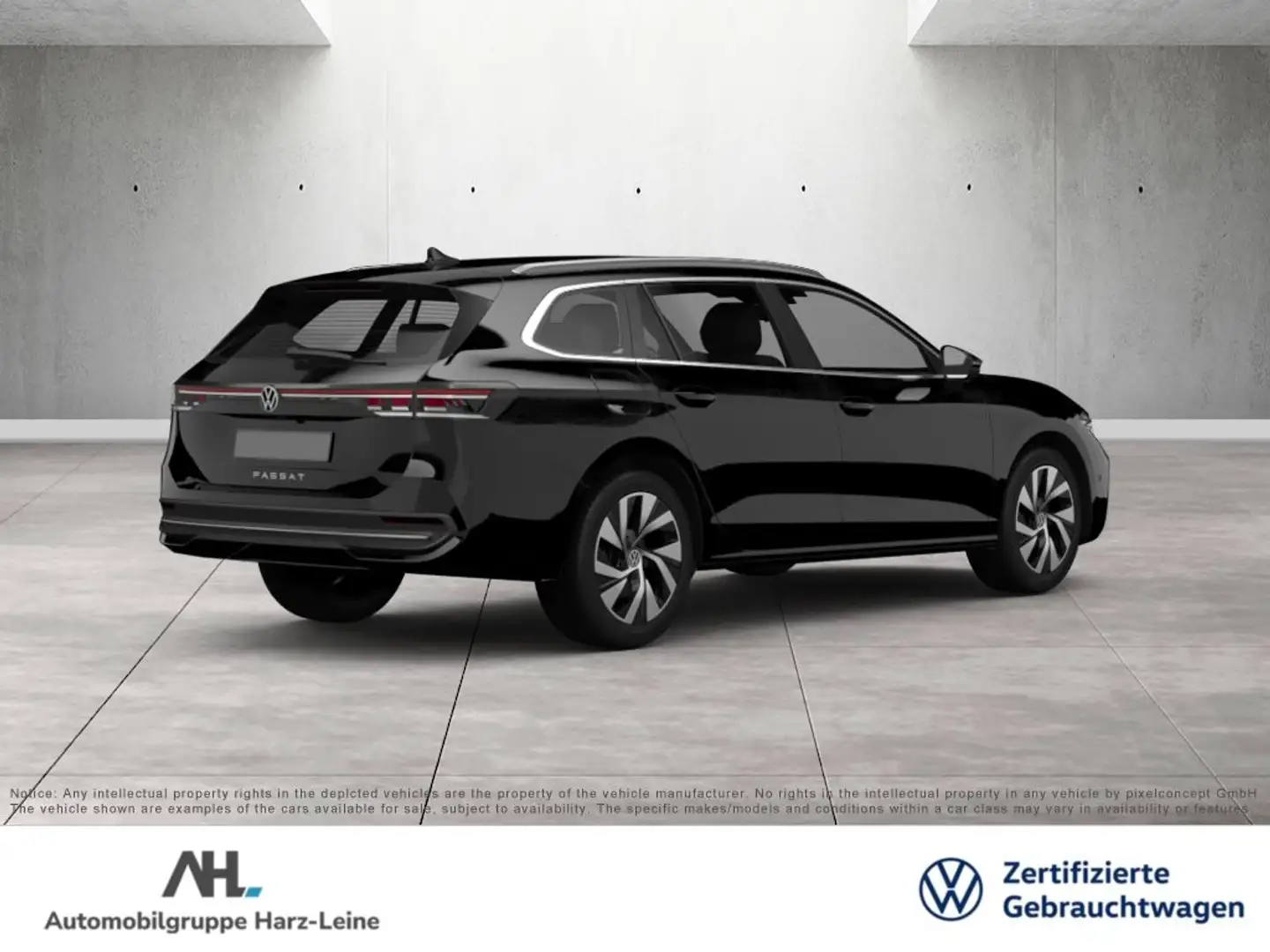 Volkswagen Passat Variant 2.0 TDI Elegance DSG Matrix AHK Navi ACC Massage A Schwarz - 2