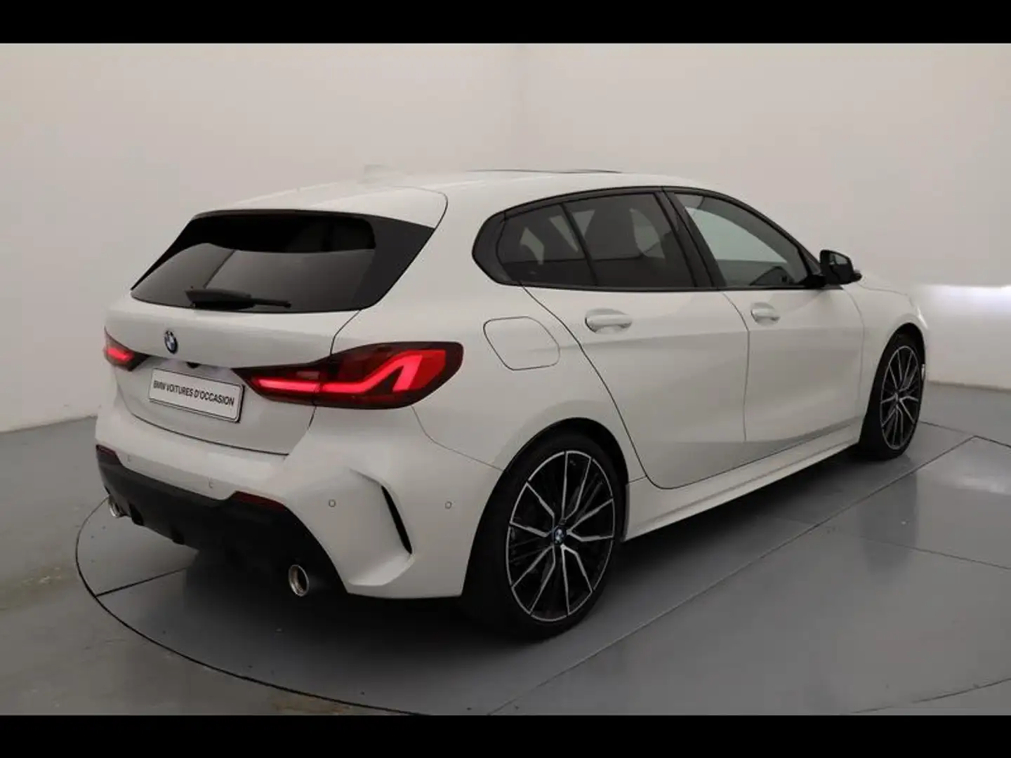 BMW 118 118dA 150ch M Sport Blanc - 2