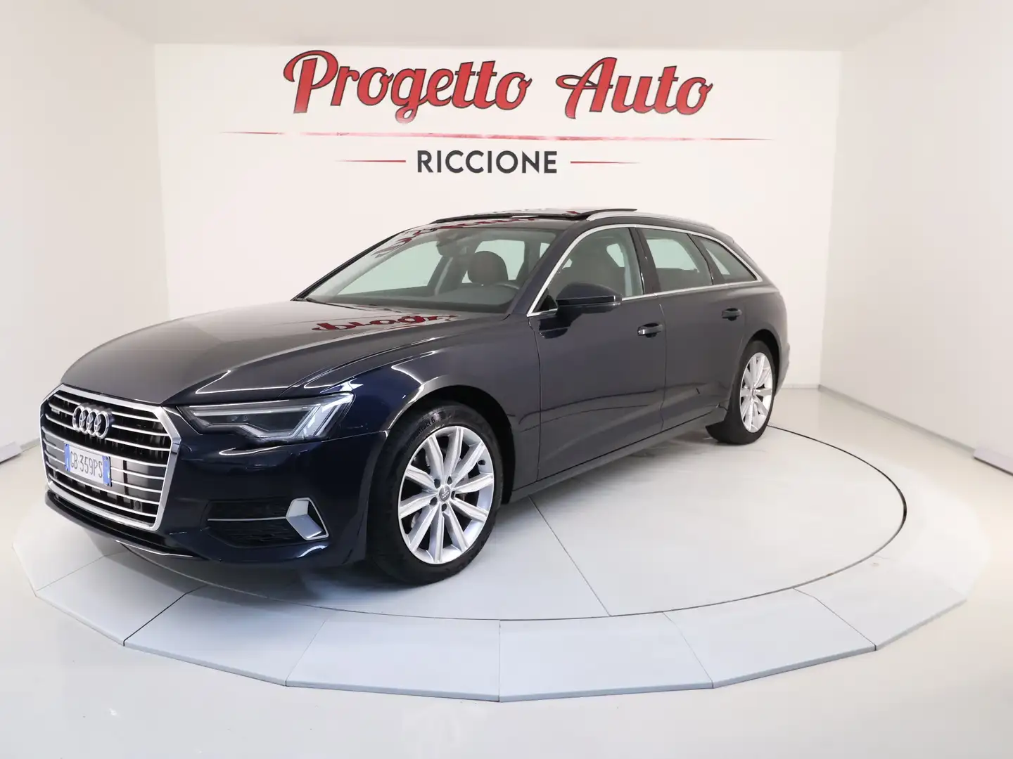 Audi A6 A6 Avant 40tdi mhev Business Des quattro s-tronic Bleu - 1
