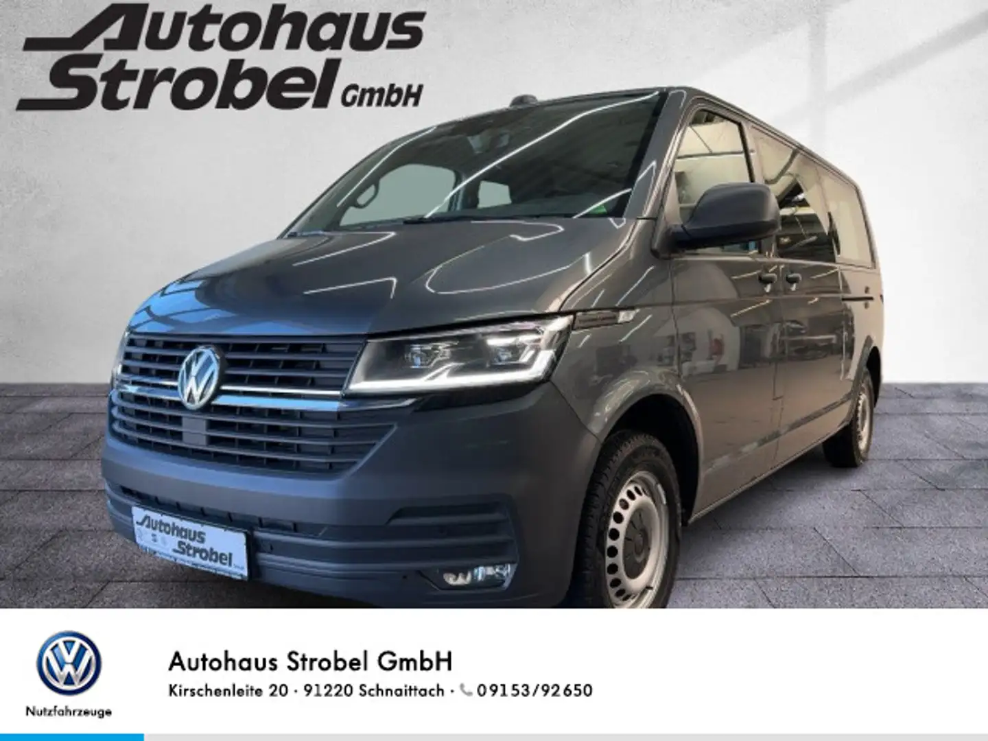 Volkswagen T6.1 Kombi T6.1 2.0 TDI LR DSG 4M 7-Sitze ACC LE Šedá - 1