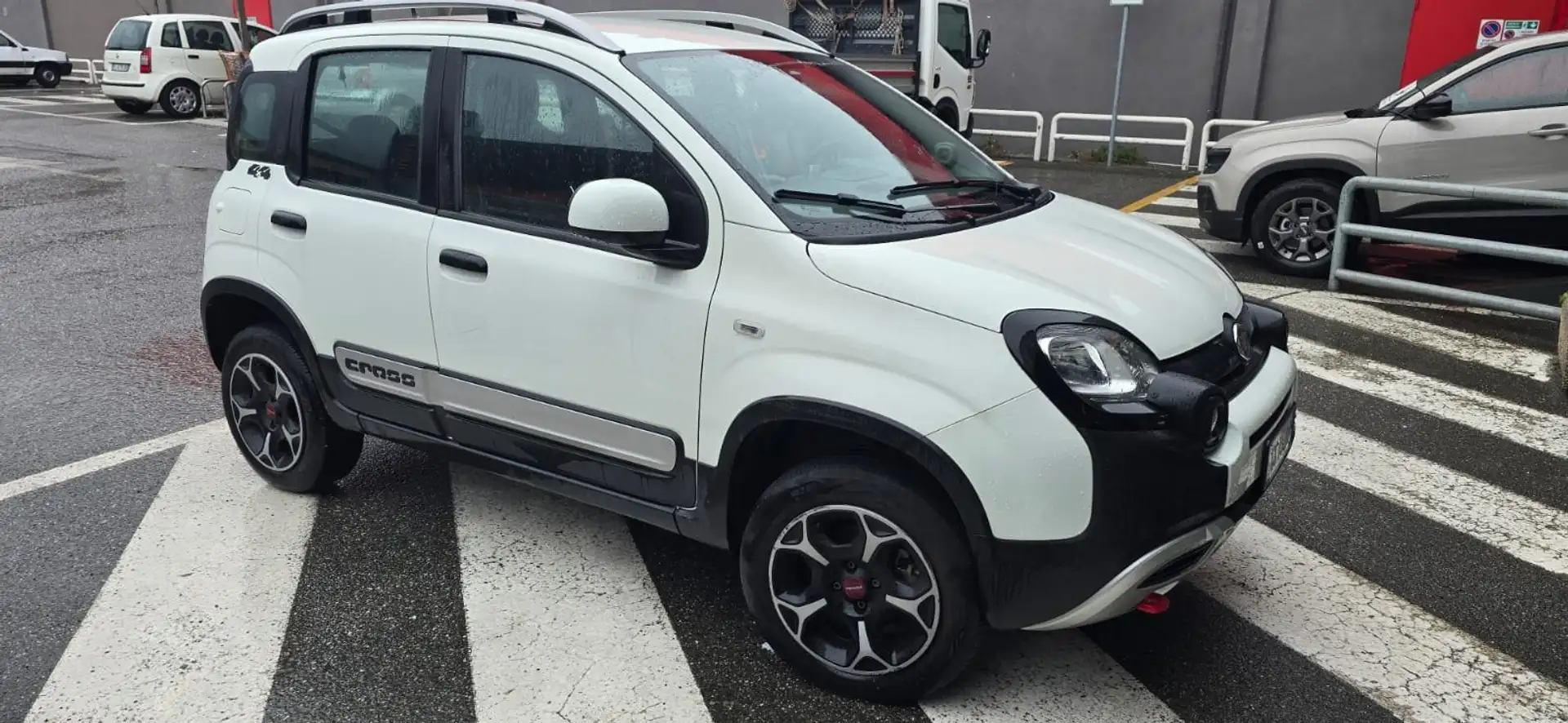 Fiat Panda 0.9 t.air  Cross 4x4 s 1proprietario-APPLE-ANDROID Bianco - 1