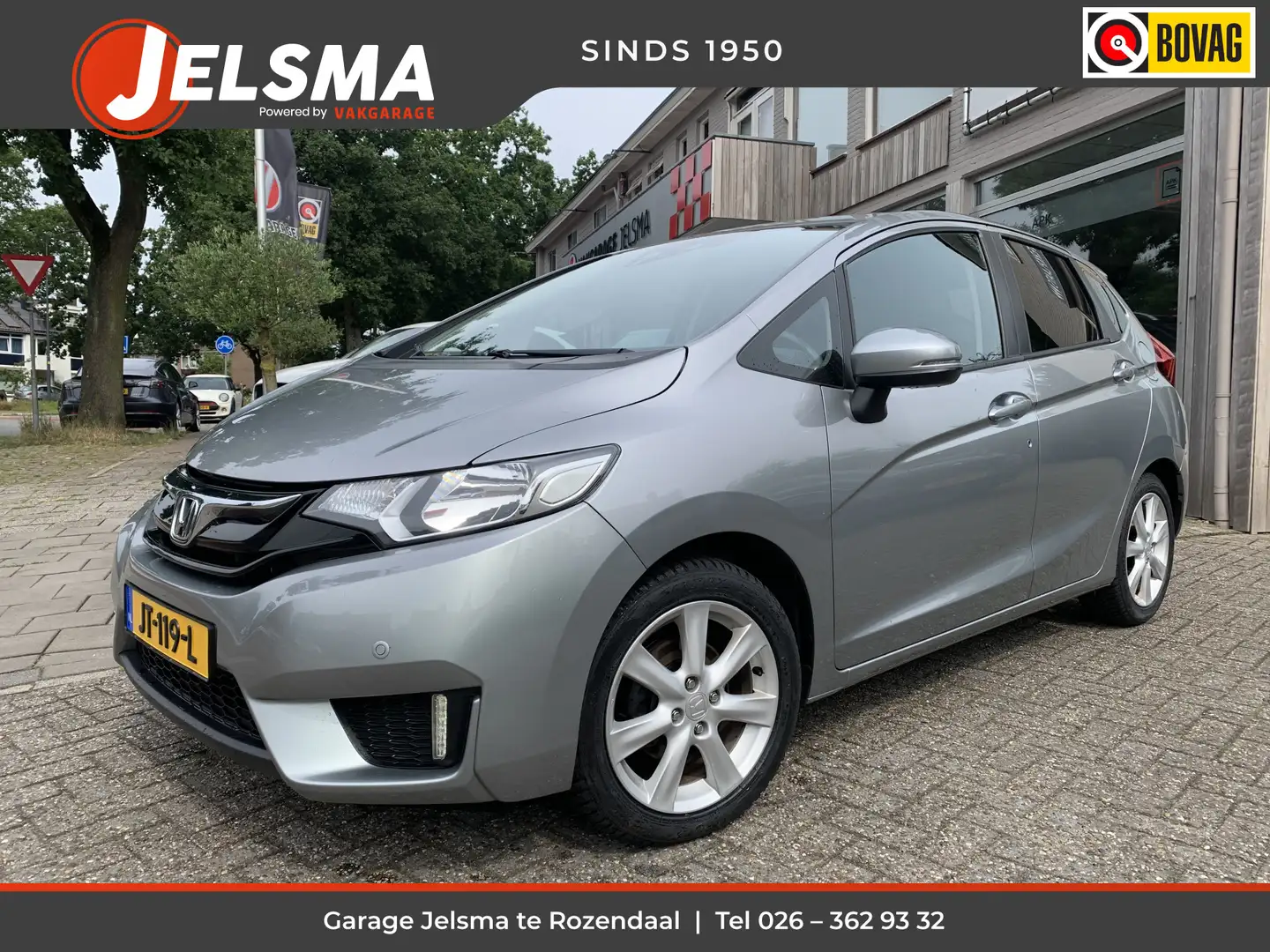 Honda Jazz 1.3 i-VTEC Comfort Aut., Orig. NL auto | Airco | P Gris - 1