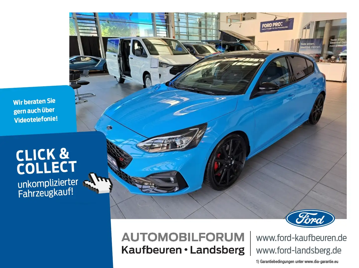 Ford Focus ST 2.3 EcoBoost LED Navi RFK ACC SHZ Blau - 1