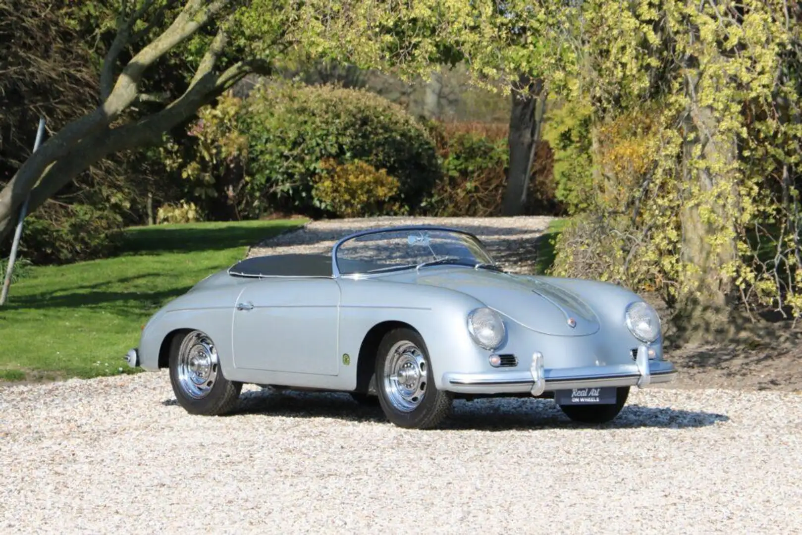 Porsche 356 356A Speedster Carrera 1500 GS Gris - 1