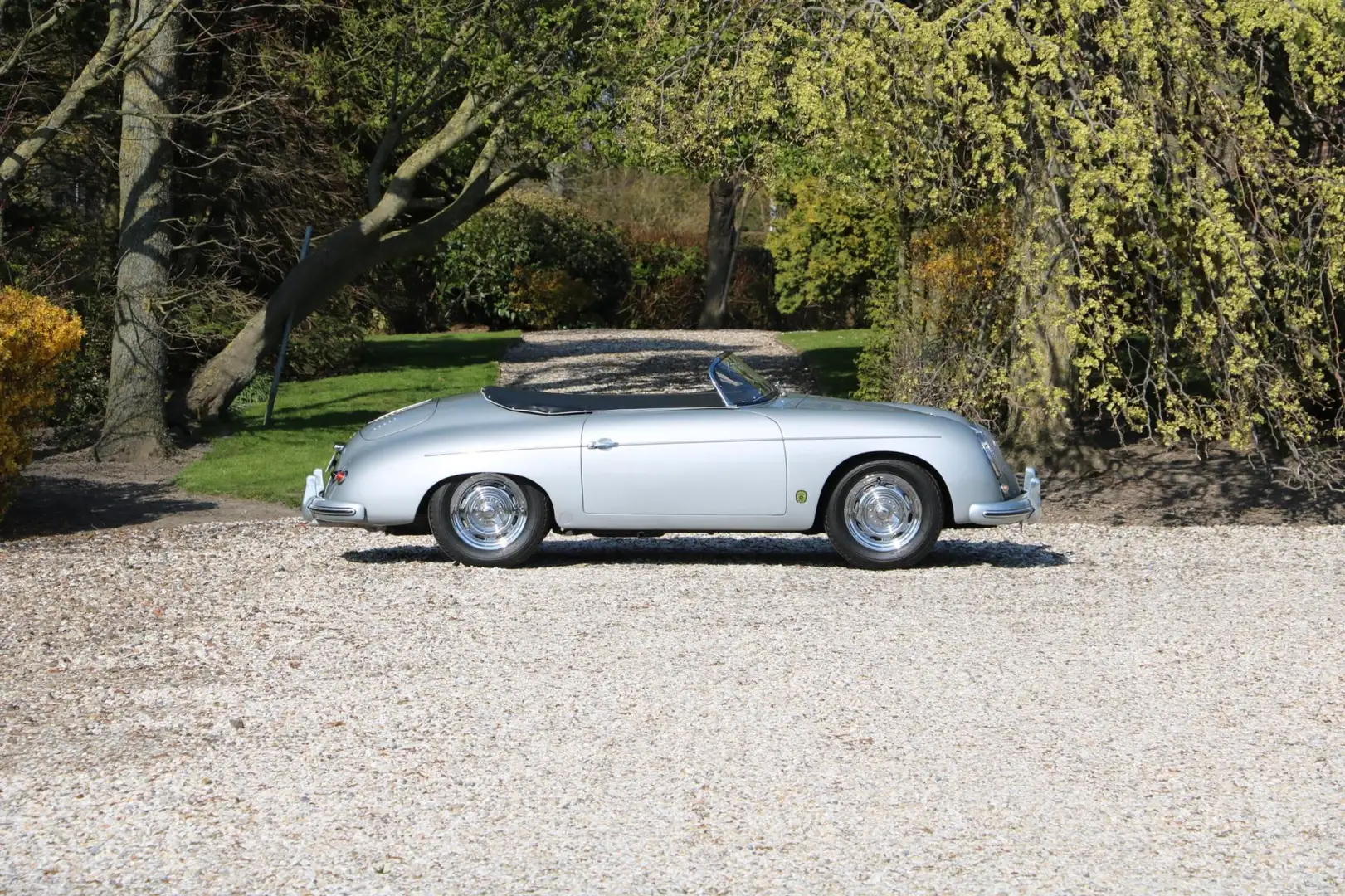 Porsche 356 356A Speedster Carrera 1500 GS Gris - 2