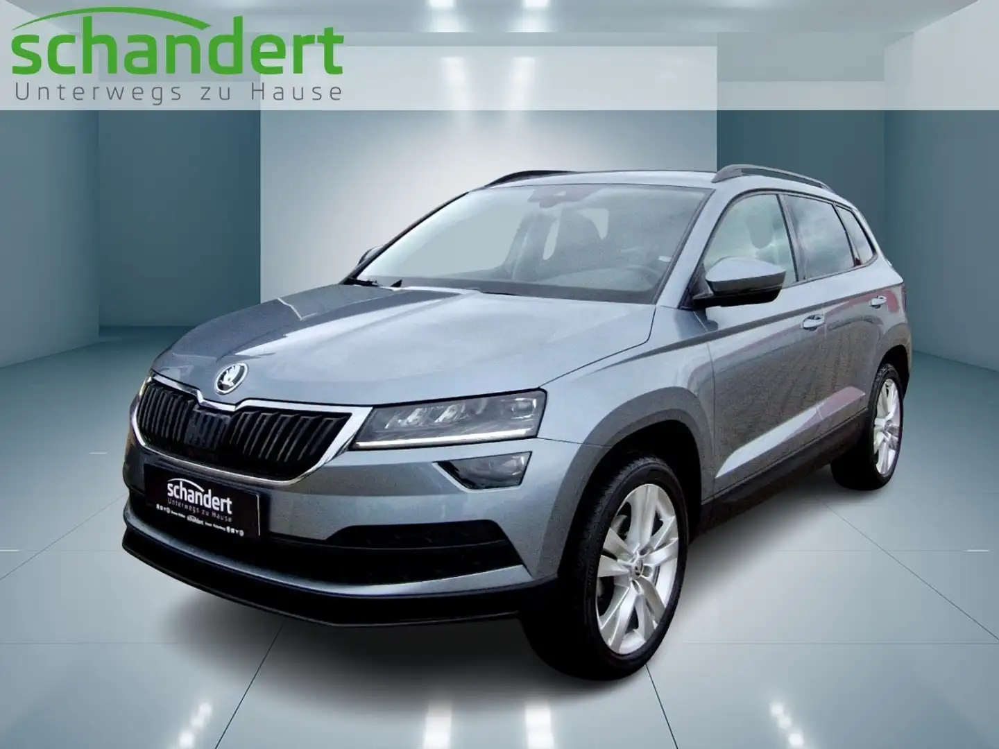 Skoda Karoq 1.5 TSI Style LED Navi AHK ACC Klimaautomatik Grau - 1