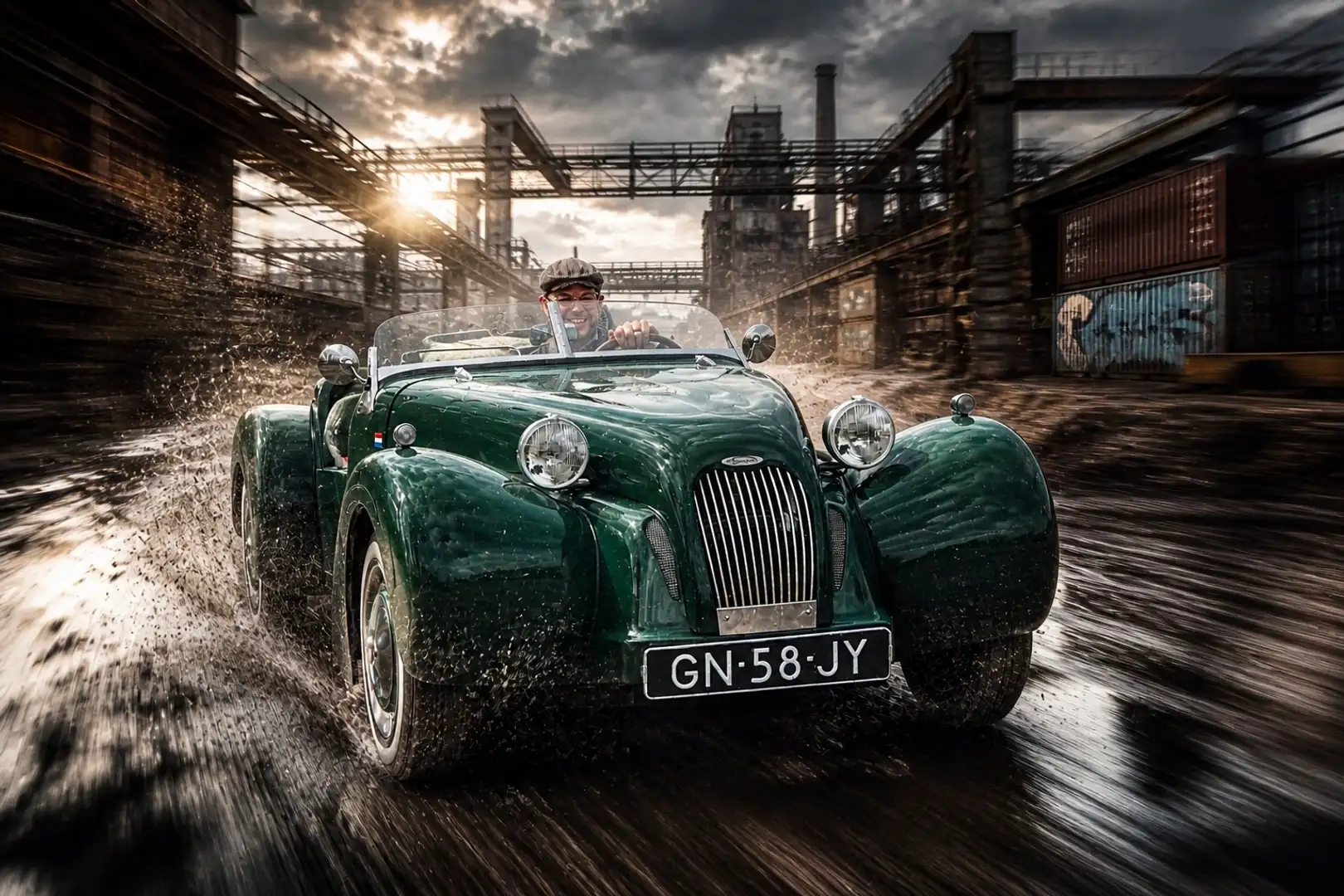 Citroen Sonstige Burton 2cv6 cabrio Grün - 1