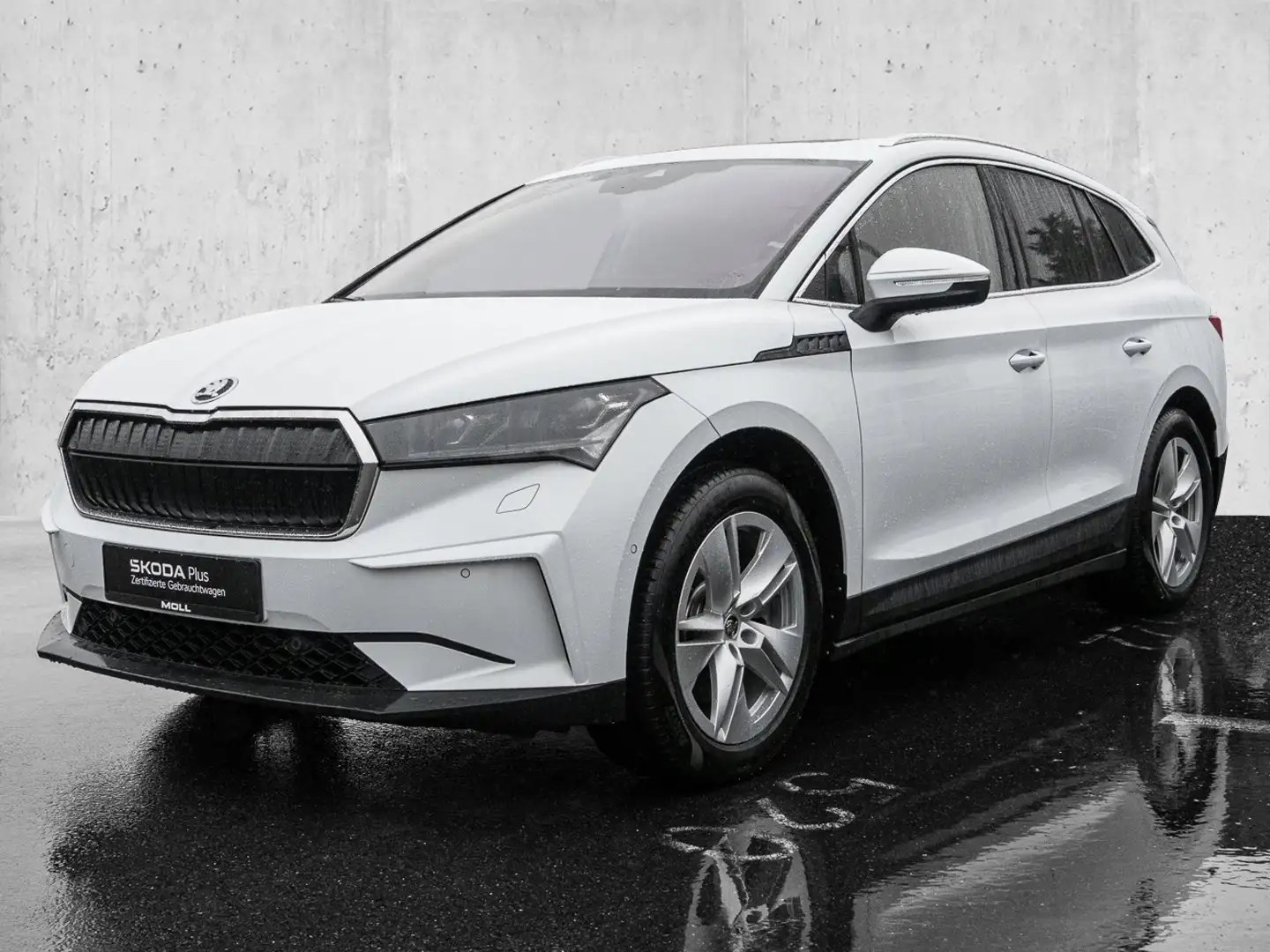 Skoda Enyaq 80 iV LED PANO NAVI Weiß - 2
