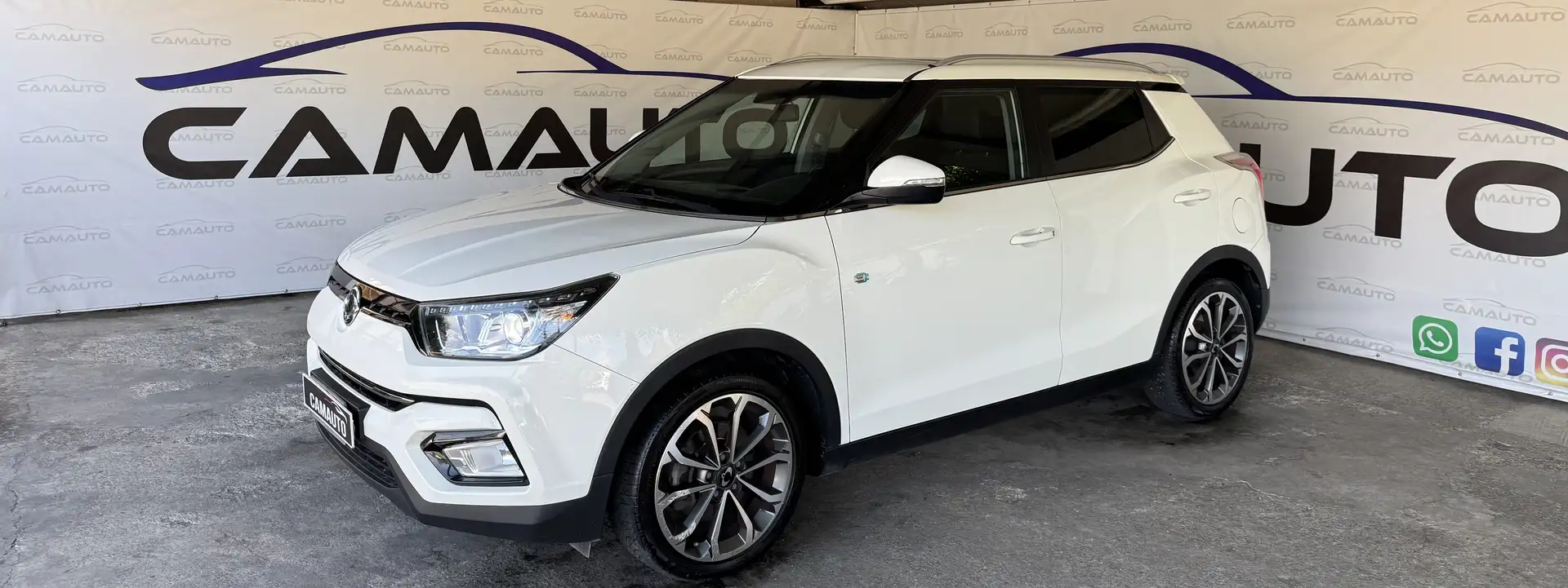 SsangYong Tivoli 1.6d Be Visual 2wd Bianco - 1