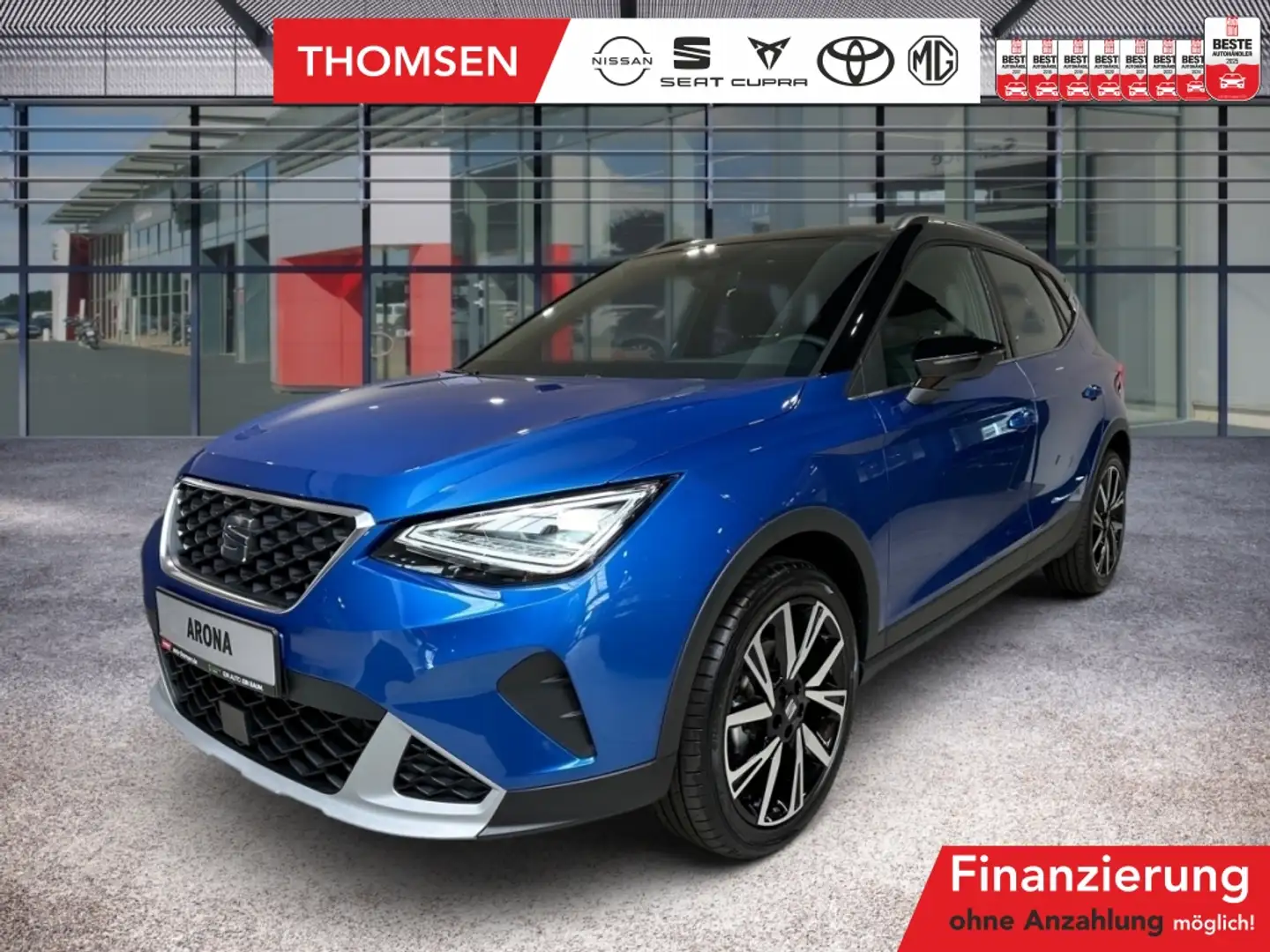 SEAT Arona Xperience 116 PS LED Navi Android SHZ Modrá - 1